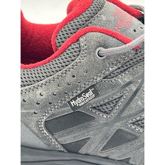 The North Face Mens Size 9 Vibram Sole Hiking Shoe Single Right Gray & Red - Picture 10 of 10